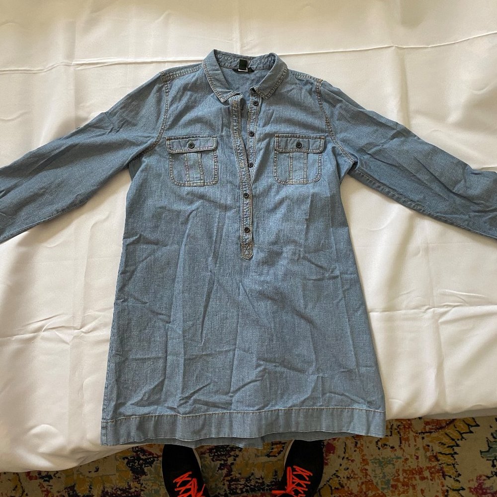 J.CREW BLUE JEANS DRESS